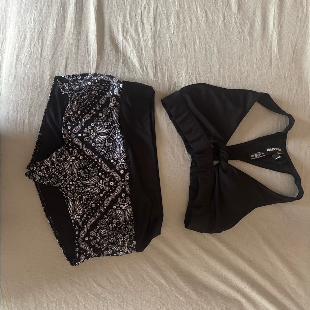 Victoria's Secret Black and White Bikini
